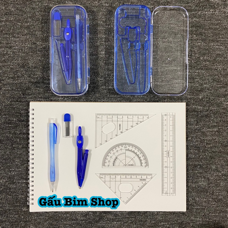 Bộ compa 2 ngăn, 7 chi tiết Cao Cấp - mã sản phẩm: 3009 | Shopee Việt Nam