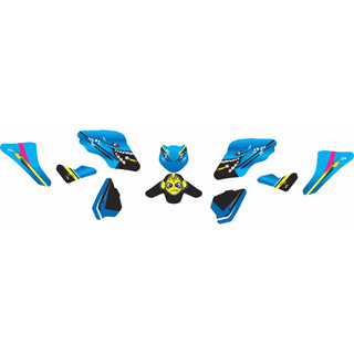 Tem trùm TFX yamaha cá mập xanh - Độ dán team trùm decal xe máy  - Team trùm decal rẻ đẹp và chất
