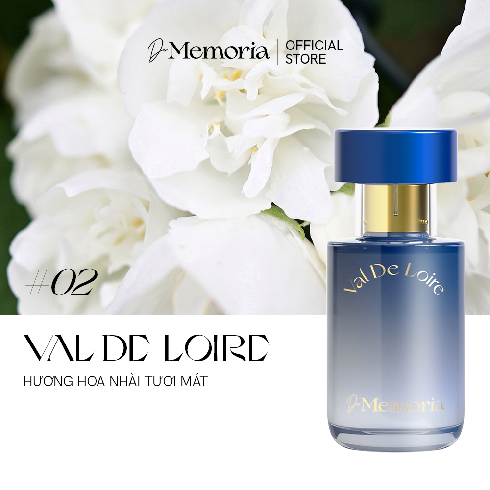 Ảnh Nước Hoa Nữ De Memoria Tươi Mát,  Hoa Thơm Đẫm Sương (30ml) - Val De Loire 02 BST Ký Ức Đầu Tiên 1