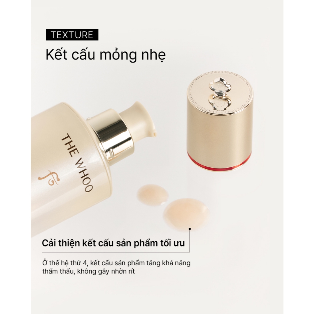 Ảnh Hannah Olala x Whoo x Tinh chất tự sinh chống lão hóa thế hệ thứ 4 THE WHOO Bichup Ultimate Recovery Youth Serum 50ml 3