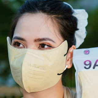 SÉT Khẩu trang toàn mặt 9A Thịnh Phát  4 lớp vải PP không dệt và lớp vải kháng khuẩn Thịnh Phát 9A Kiểm hàng