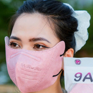 SÉT Khẩu trang toàn mặt 9A Thịnh Phát  4 lớp vải PP không dệt và lớp vải kháng khuẩn Thịnh Phát 9A Kiểm hàng