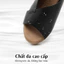 Sandal nữ đế xuồng KOSU cao 6cm, Sandal dòng Nhật Bản chống thấm nước, chống trơn trượt KS-22060