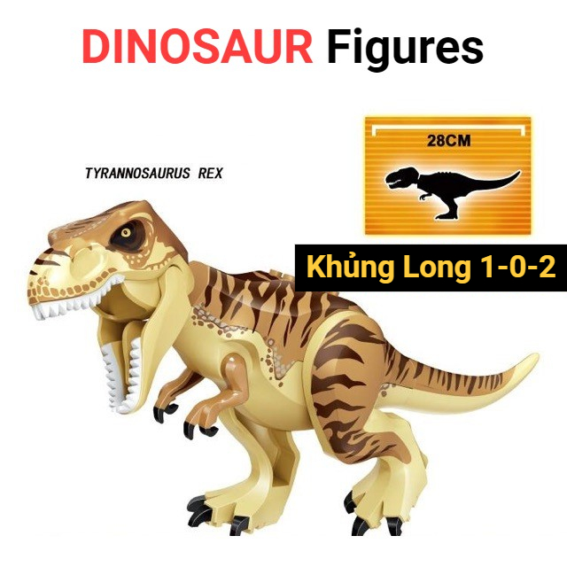Đồ Chơi Khủng Long Bạo Chúa Màu T-rex Jurassic World 2022 Hãng