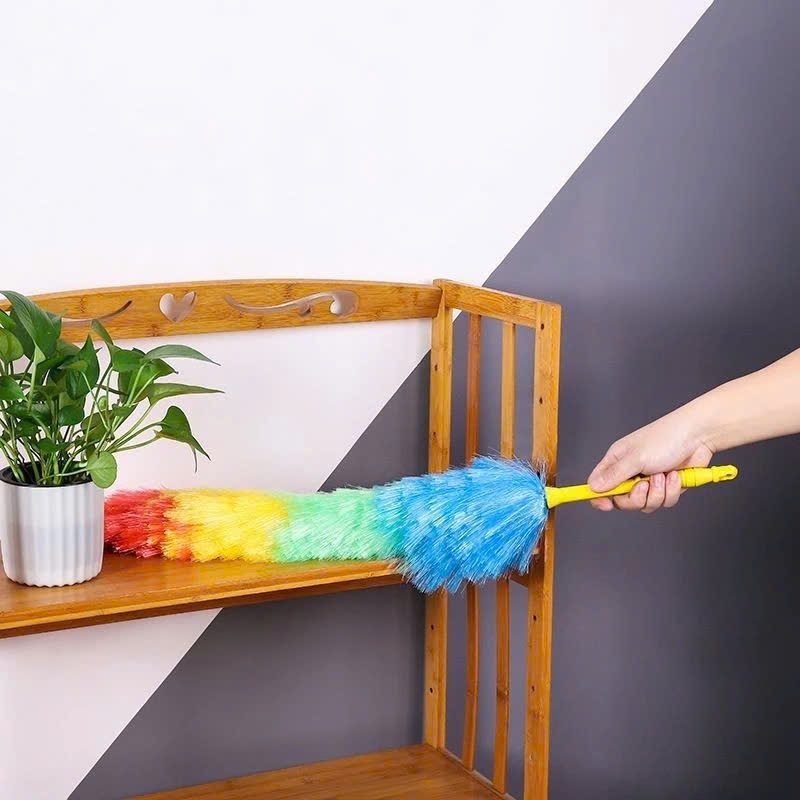 Chổi Phủi Bụi Sắc Màu - Chổi Quét Bụi Bàn Ghế