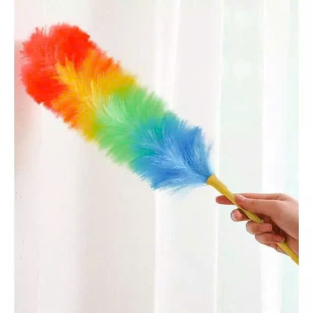 Chổi Phủi Bụi Sắc Màu - Chổi Quét Bụi Bàn Ghế