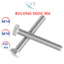 Bulong Inox 304 M14 M16 Lục Giác Ngoài - Đủ Size 30mm Đến 200mm Chống Gỉ Sét Hạng Nặng