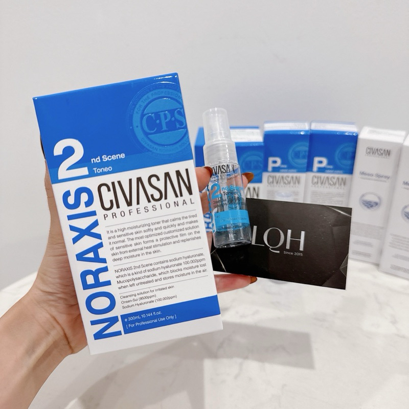 Nước hoa hồng Civasan Noraxis 2nd Scene Toner cấp ẩm phục hồi