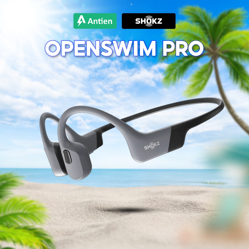 Tai Nghe Bơi Lội Bluetooth SHOKZ OPENSWIM PRO, Truyền Âm Thanh Qua Xương Kết Hợp MP3 32GB - BH 2 năm | BigBuy360 - bigbuy360.vn
