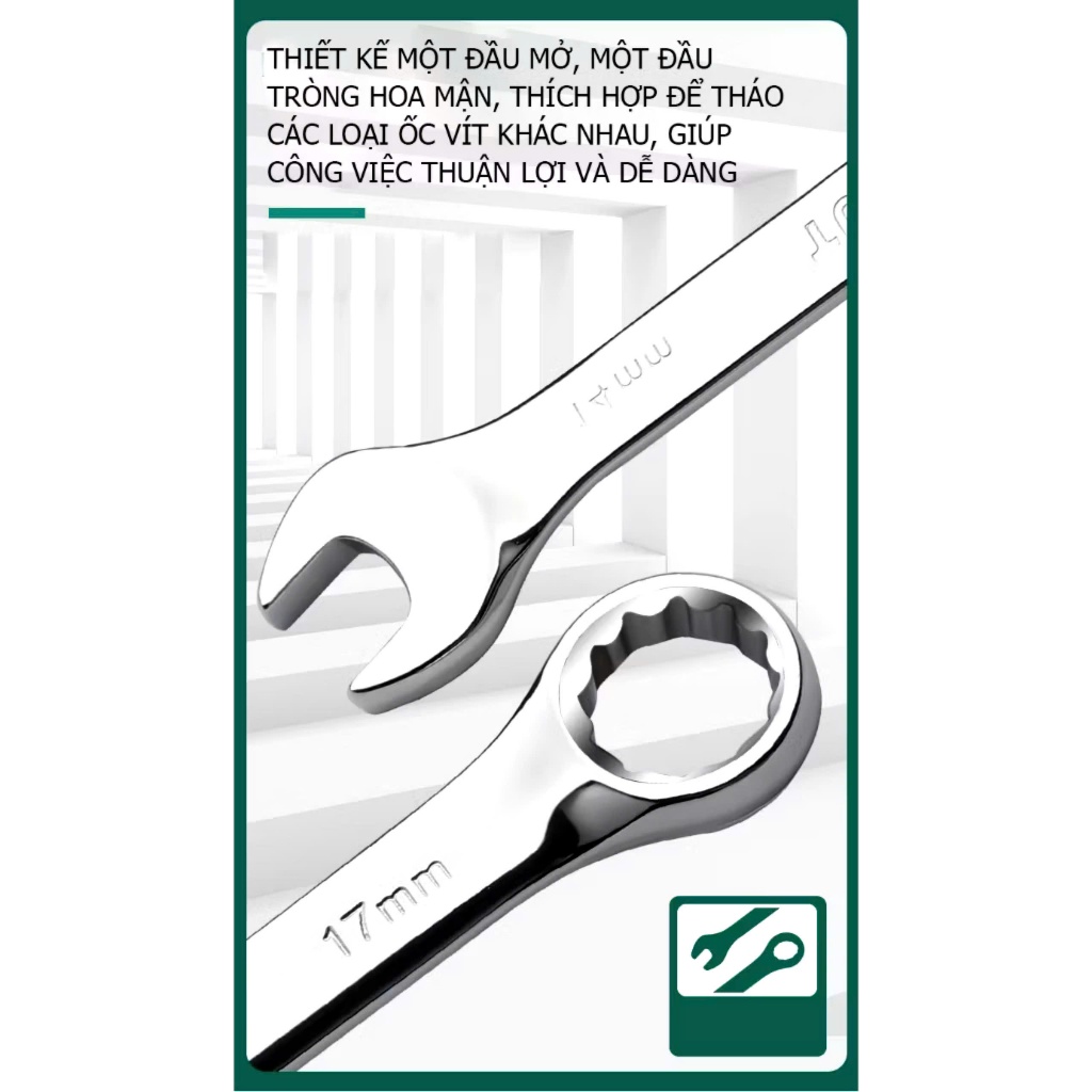 Cờ Lê Vòng Miệng Tuosen Đủ Cỡ 6-46MM