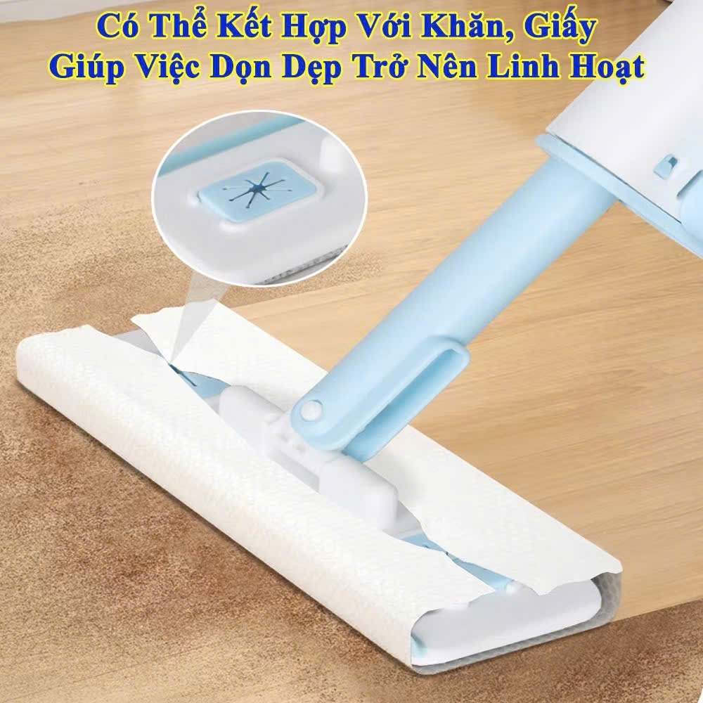Cây Lau Đa Năng Cầm Tay,  CHỔI LAU TỰ VẮT MINI -  CAYLAUDANANG86