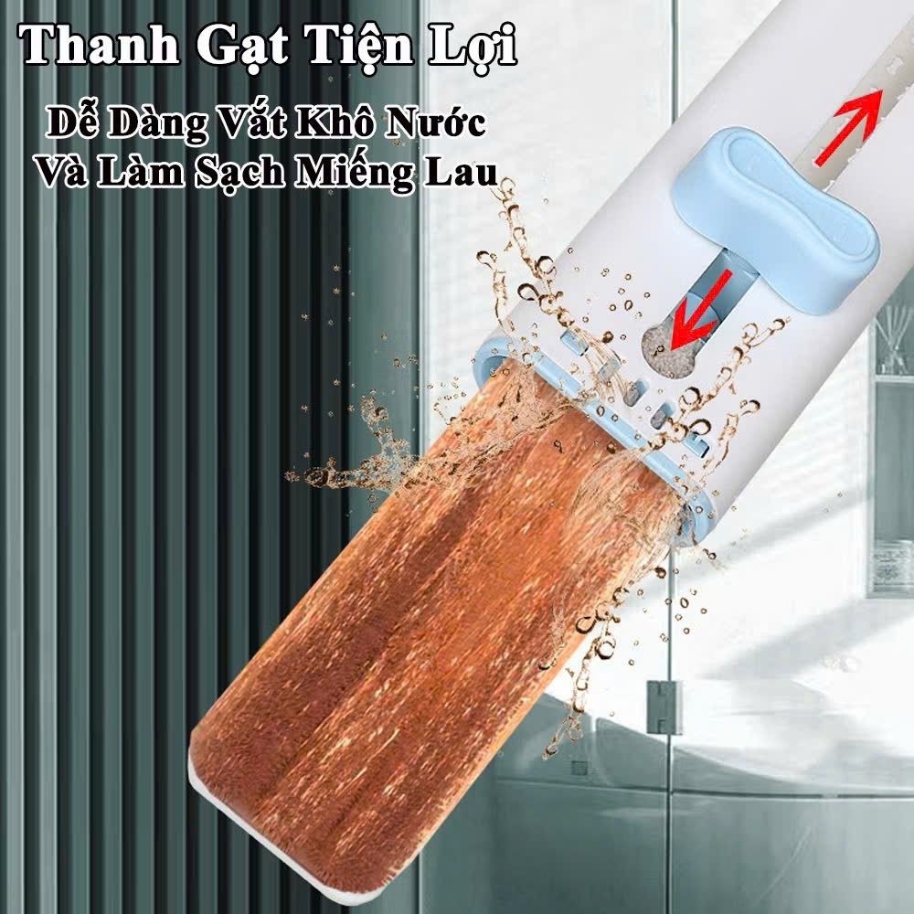 Cây Lau Đa Năng Cầm Tay,  CHỔI LAU TỰ VẮT MINI -  CAYLAUDANANG86