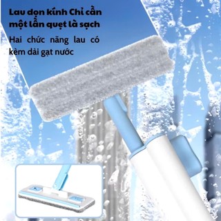CHỔI LAU TỰ VẮT- Cây Lau Nhà Tự Vắt Mini Đa Năng Xoay 360 Độ- Lau Kính Thông Minh- Cây lau bếp tự vắt - CAYLAUNHA9