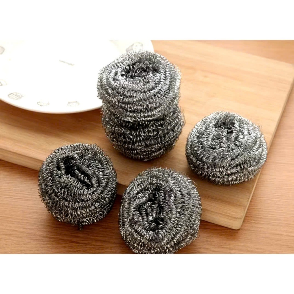 [COMBO 10]TÚI 2 MIẾNG CỌ XOONG,  [ Combo 2 ] Búi Cước Sắt Rửa Chén Bát Cọ Xoong Nồi, Miếng Rửa Chén-MA954MIENGCOXOONG72