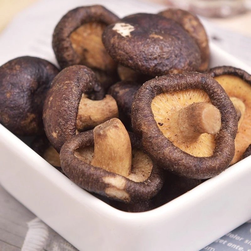 Nấm Hương Sấy Giòn/ Snack Nấm Hương Sấy Ăn Liền , Ăn Vặt Dinh Dưỡng Heathy