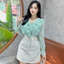 Áo sơ mi nữ tơ hạt ánh kim style hàn quốc A2432 Kymie