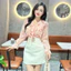 Áo sơ mi nữ tơ hạt ánh kim style hàn quốc A2432 Kymie