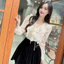 Áo sơ mi nữ tơ hạt ánh kim style hàn quốc A2432 Kymie