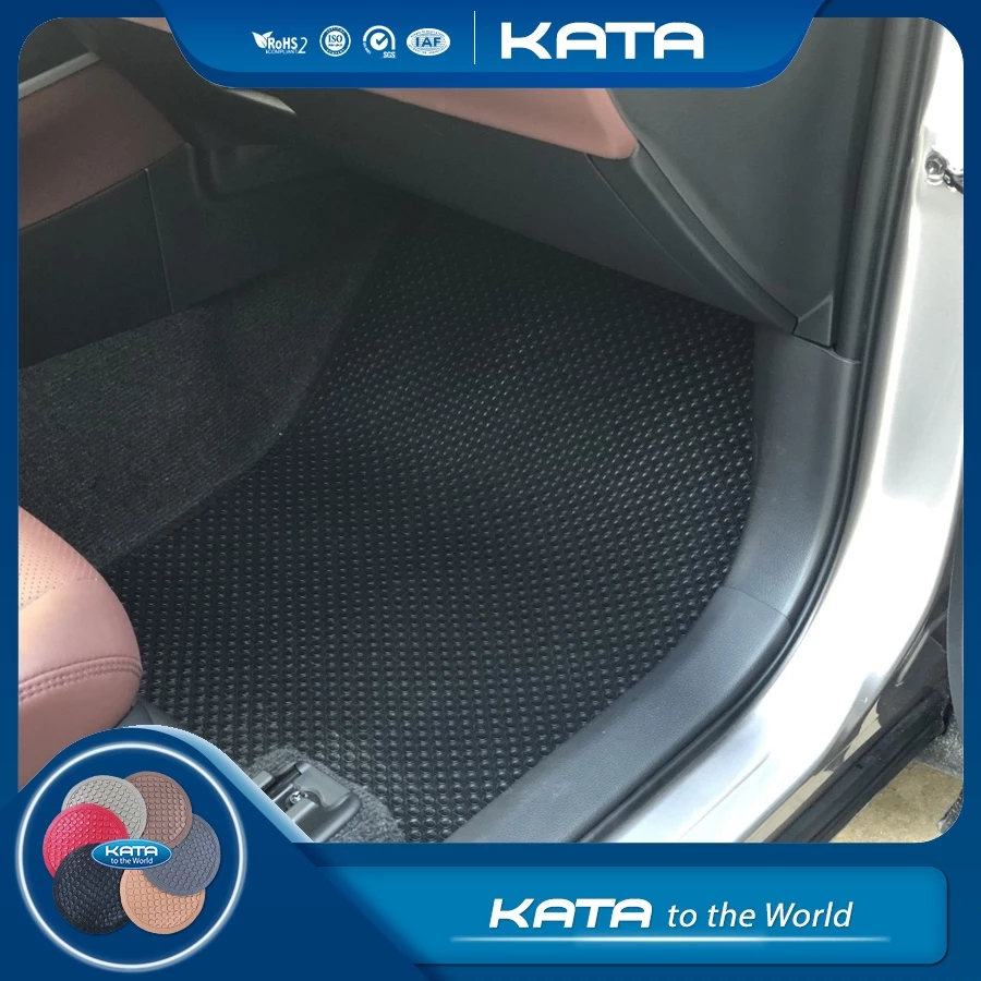 Thảm lót sàn ô tô KATA cho xe Toyota Corolla Cross (2020-2025), Thảm để chân xe hơi vừa khít sàn, không thấm nước