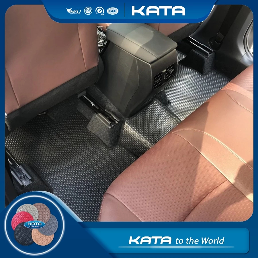 Thảm lót sàn ô tô KATA cho xe Toyota Corolla Cross (2020-2025), Thảm để chân xe hơi vừa khít sàn, không thấm nước