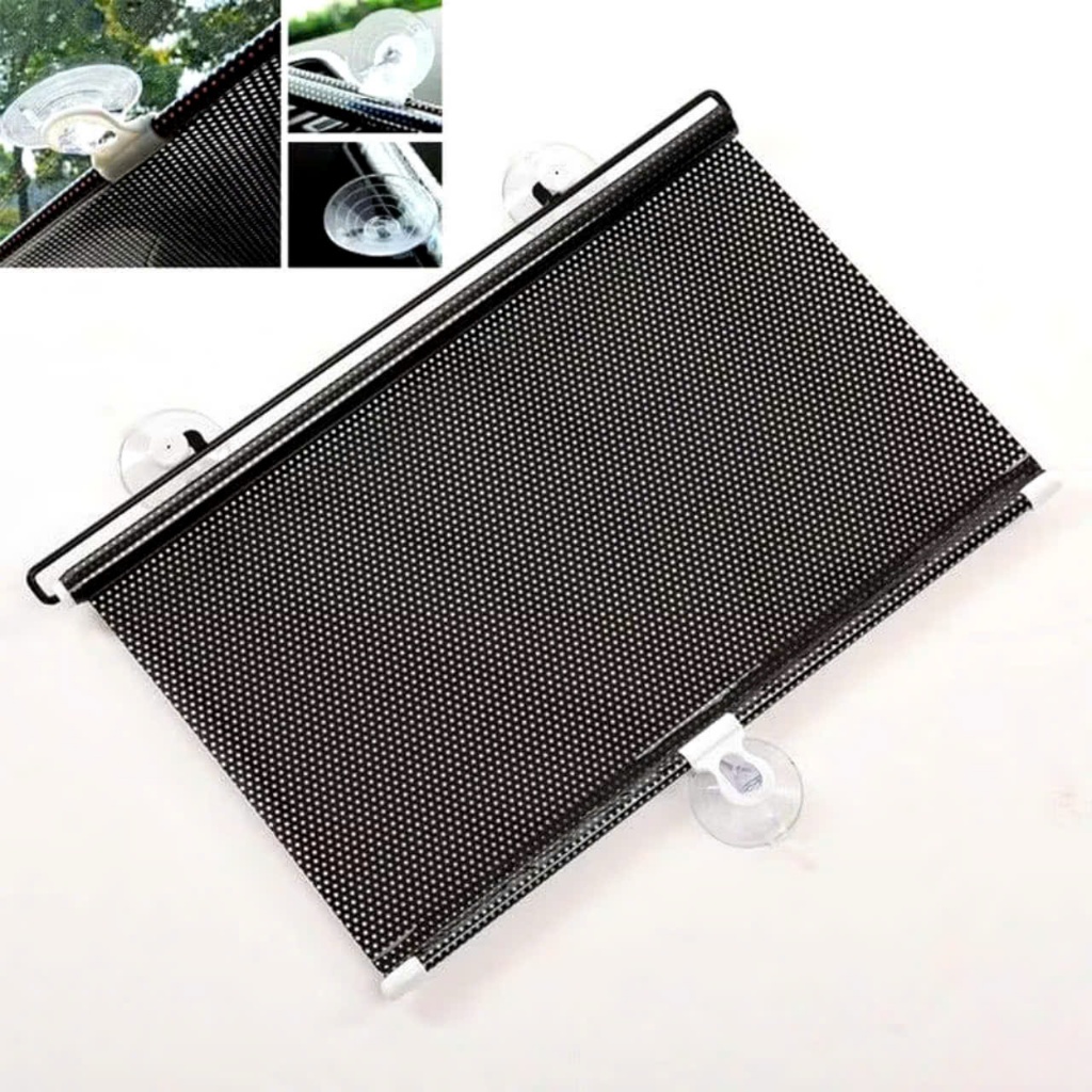 RÈM CHE NẮNG 58*125, Rèm Che chắn nắng, chống tia uv tự cuộn gọn gàng cho ô tô, cửa kính - CỠ LỚN 58x125cm-MA 657REMCHE