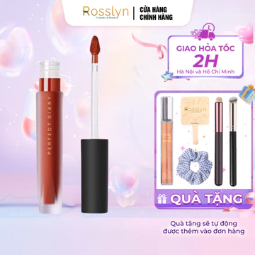 Son Kem Perfect Diary Dreammatte Màu Lì Siêu Mịn Lâu Trôi Và Dưỡng Ẩm Cao Cấp 2.5g Rosslyn Cosmetic