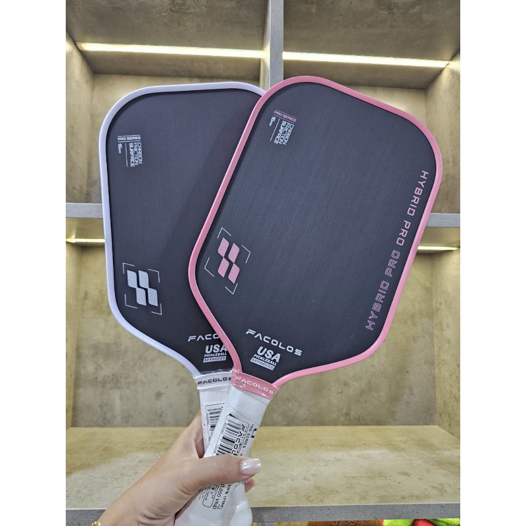 ✅  [Ship Hoả Tốc] Vợt Pickleball Facolos Hybrid Pro Series chính hãng, mạnh mẽ, powerful