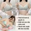 Larosa Áo Bra Cho Bé Ti Áo Chống Chảy Xệ Có Cúc Bấm Thuận Tiện Không Gọng - LA123A