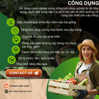 Phân Canxi Bo Nitrat Nauy Túi 1KG (bán lẻ) - Giúp Lớn Củ, Phì Trái, Kháng Bệnh, Chống Sượng Trái