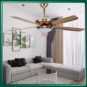 Quạt Đèn Trần Trang Trí LumiFan, Sải Cánh 140cm, Quạt Trần Đèn Decor, Quạt Trần Trang Trí( Hàng chính hãng)