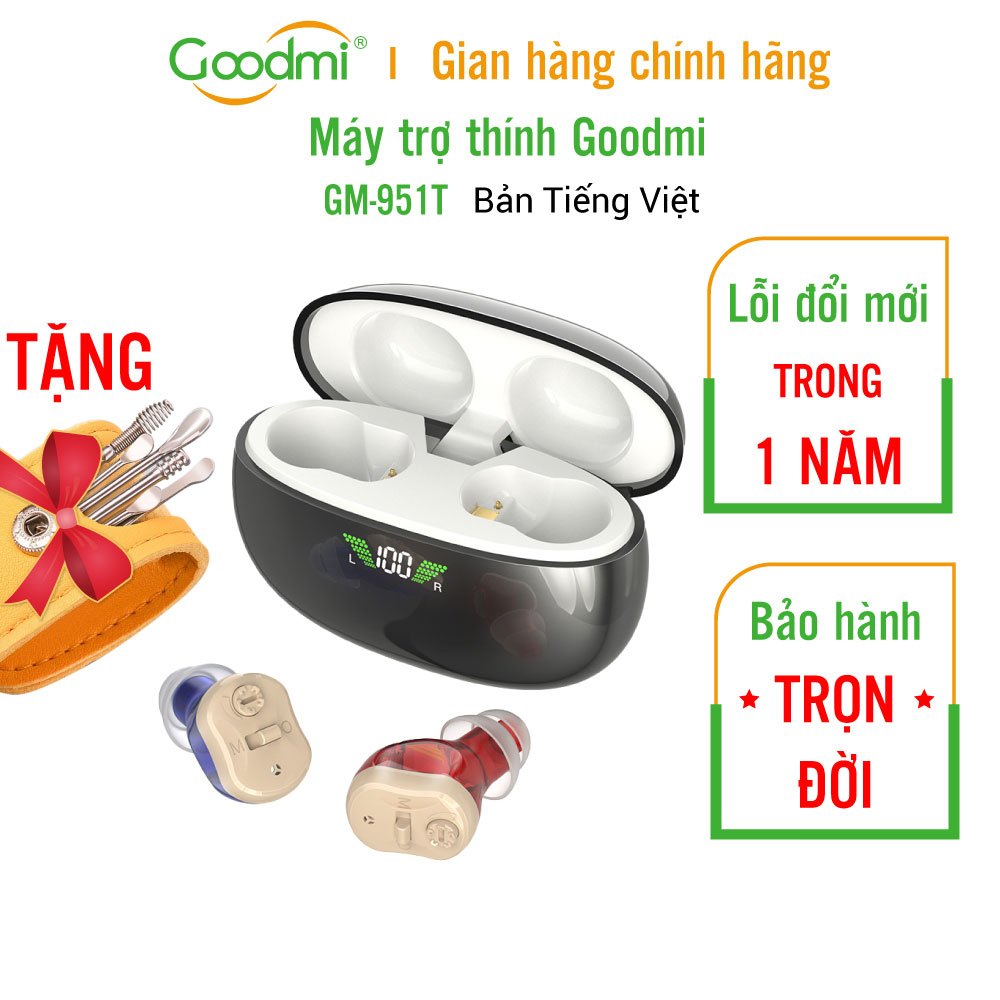 Máy trợ thính Goodmi GM-951T chất lượng cao âm thanh rõ, không bị nhiễu ...