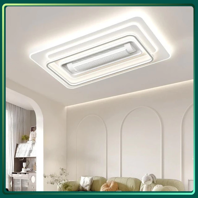 Quạt ốp trần phòng khách,Quạt ốp trần đảo 180 độ - Quạt trần giá tốt siêu mát ( Hàng chính hãng)