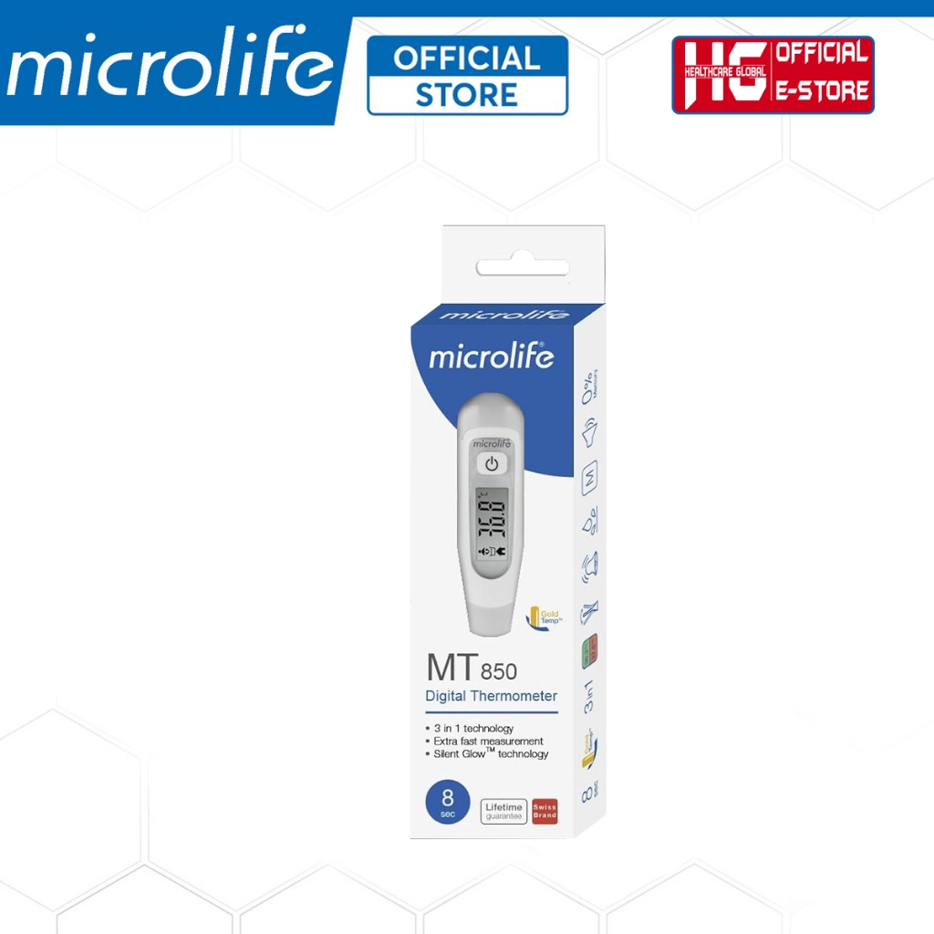 Ảnh Nhiệt kế điện tử dạng bút Microlife MT850 | 3 Tính Năng Trong 1 - Đo Thân Nhiệt , Nước , Sữa , Môi Trường 4