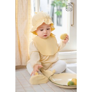La pomme AW2024 Set phụ kiện La Pomme nơ điệu pastel cho bé