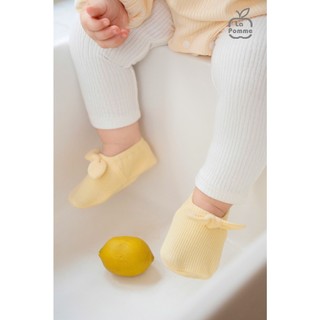 La pomme AW2024 Set phụ kiện La Pomme nơ điệu pastel cho bé