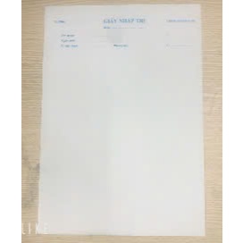 Combo 100 Tờ giấy nháp thi mẫu của Bộ GD & ĐT | Shopee Việt Nam