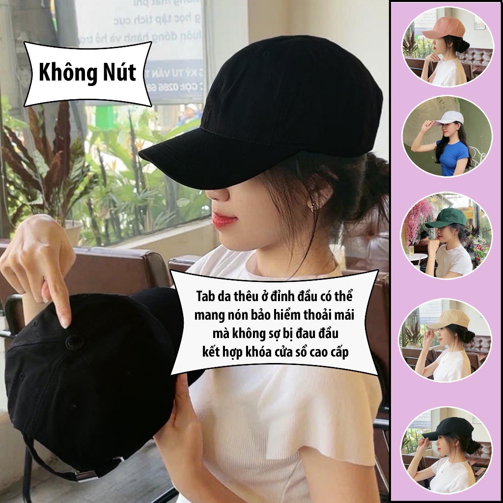 Mũ lưỡi trai trơn chất Nhung Hàn Quốc cao cấp form Unisex Nam Nữ SG103