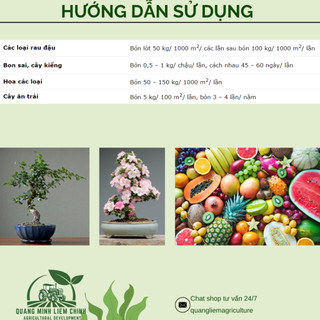 Phân bón đầu trâu hữu cơ vi sinh cao cấp Trichoderma MK7 + TE, kháng bệnh và tăng trưởng khỏe (5KG)