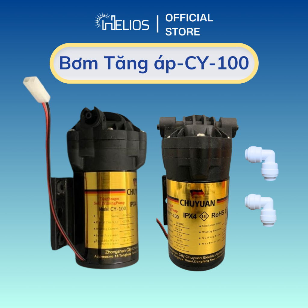 Bơm tăng áp 24V CY-100 nhập khẩu Đức cho máy lọc nước RO Karofi ...