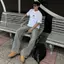 Quần jean nam dáng suông form rộng cạp cao dễ phối đồ FABUMAN, chất jean dày dặn co giãn phong cách basic cơ bản