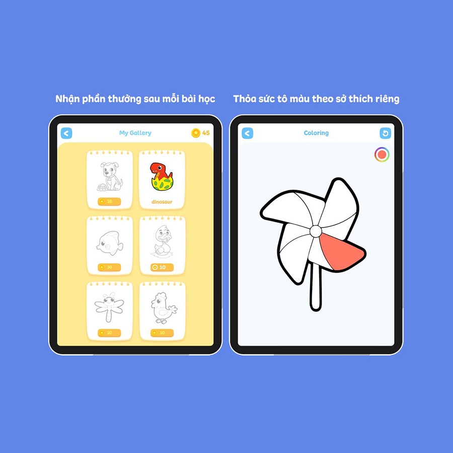 Thẻ học Kids UP - KidsUp English gói Trọn Đời - KUETD