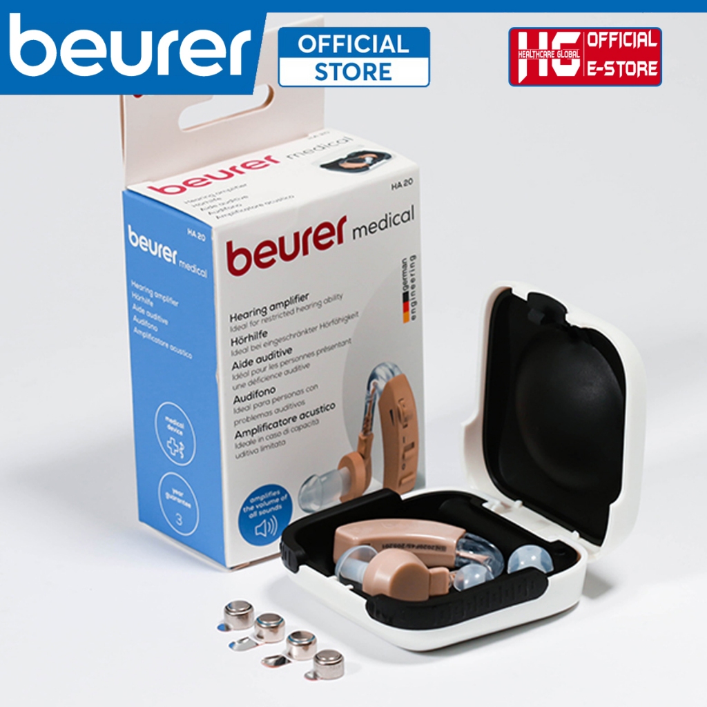Ảnh Máy Trợ Thính Vành Tai Beurer HA20 | Xử Lý Và Khuếch Đại Âm Thanh Giúp Người Dùng Nghe Rõ Hơn - Bảo Hành 12 Tháng 3