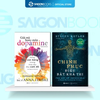 Combo Sách - Giải Mã Hoóc-Môn Dopamine + Chinh Phục Điều Bất Khả Thi