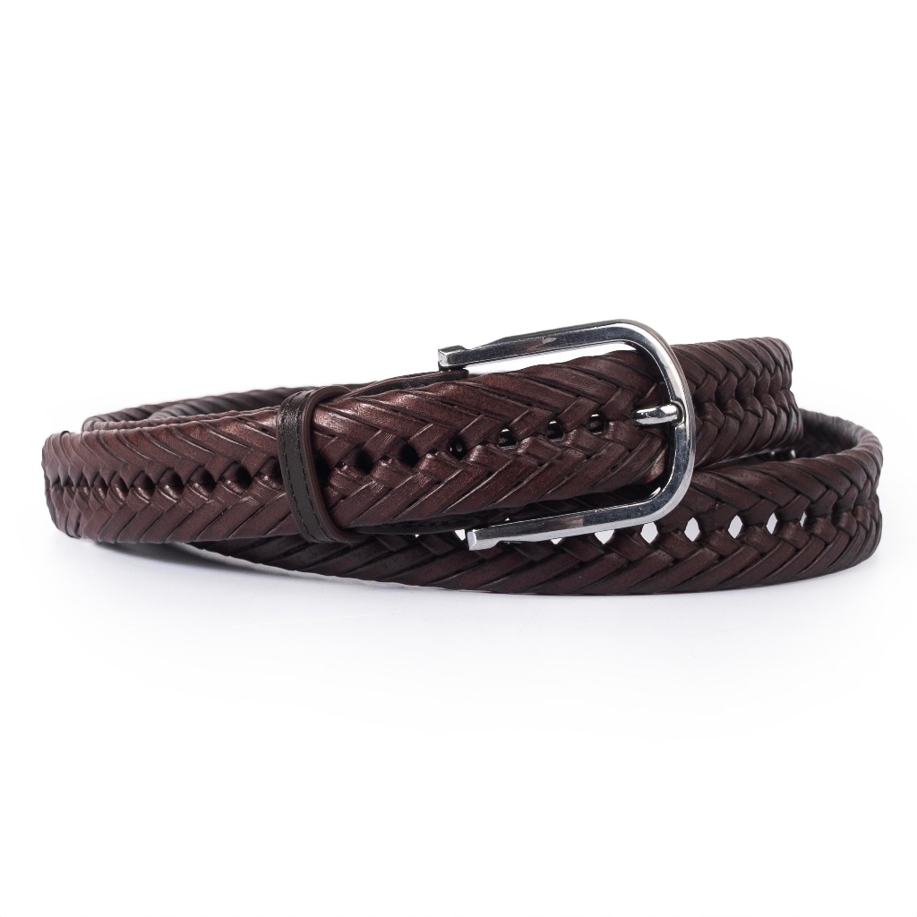 Ảnh Thắt lưng Da Đan, da Bò thật - CLASSIC MESH BELT - BE30 - Thương hiệu Be Classy 4