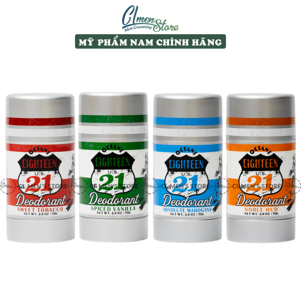 Lăn Khử Mùi 18.21 Man Made Octane Men’s Deodorant Stick 75g - New 2024 ...