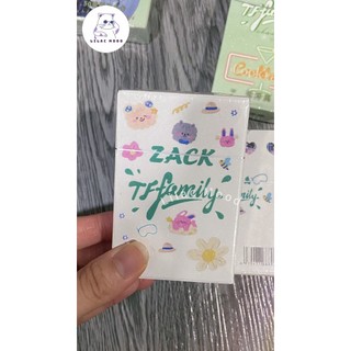 (sẵn-2 mẫu) Trương Trạch Vũ / TF Gia tộc | Hộp thẻ card laser 50 tấm | Lomo lomocard Zhang Ze Yu