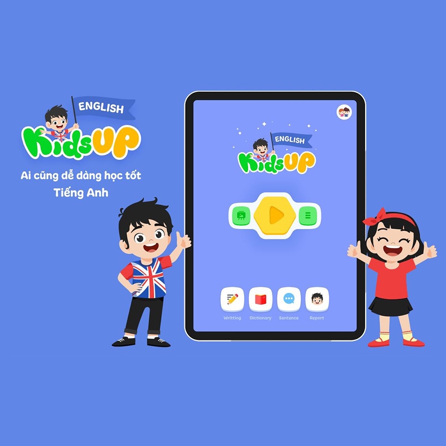 Khóa học Kids UP - KidsUp English Gói 1 năm tặng 3 tháng KUE_1Y
