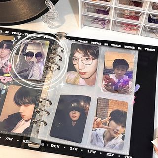 Binder Đựng Ảnh TNT Album Rỗng Không Kèm Sheet Sổ Sưu Tầm Card Idol A5 Timo VPBL15