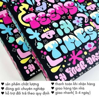 Binder Đựng Ảnh TNT Album Rỗng Không Kèm Sheet Sổ Sưu Tầm Card Idol A5 Timo VPBL15