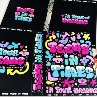 Binder Đựng Ảnh TNT Album Rỗng Không Kèm Sheet Sổ Sưu Tầm Card Idol A5 Timo VPBL15